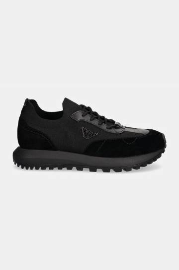 Кроссовки Emporio Armani цвет чёрный X4X659 XR105 K001 Кроссовки Emporio Armani цвет чёрный X4X659 XR105 K001