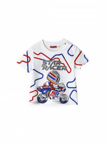 Original Marines Футболка DDP0242NM Білий Regular Fit Original Marines Футболка DDP0242NM Білий Regular Fit