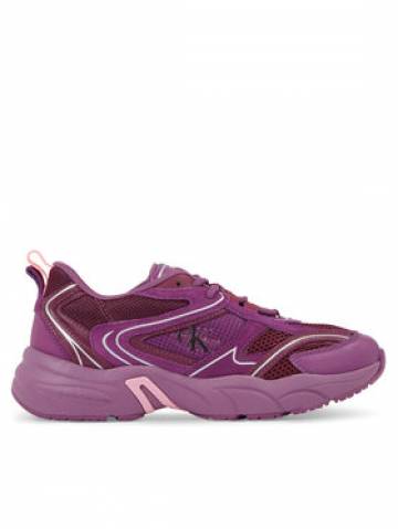 Calvin Klein Jeans Снікерcи Retro Tennis Su-Mesh Wn YW0YW00891 Фіолетовий Calvin Klein Jeans Снікерcи Retro Tennis Su-Mesh Wn YW0YW00891 Фіолетовий