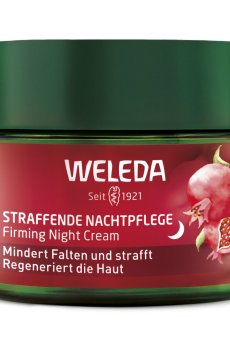 Укрепляющий ночной крем для лица Weleda Firming Night Cream с гранатом и пептидами маки перуанской, 40 мл