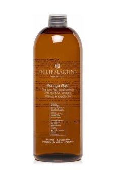 Глубоко очищающий шампунь для волос Philip Martins Moringa Wash Anti-Pollution Shampoo, 1 л