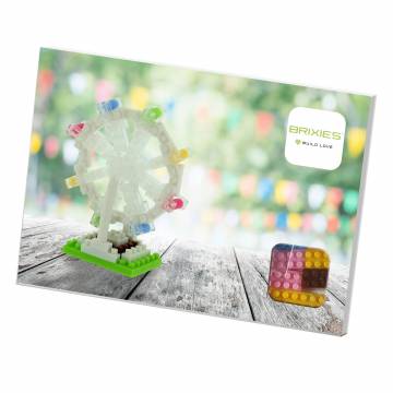 Конструктор BRIXIES Листівка Колесо огляду 98 деталей (220.061)