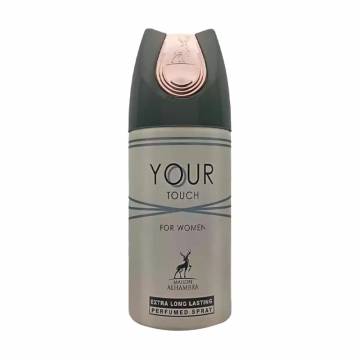 Парфюмированный дезодорант-спрей Alhambra Your Touch For Women женский, 200 мл Парфюмированный дезодорант-спрей Alhambra Your Touch For Women женский, 200 мл
