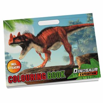 Розмальовка Moxy Dinosaur expedition зі стікерами (961028) Розмальовка Moxy Dinosaur expedition зі стікерами (961028)