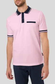 Мужское розовое поло Розовый L Pierre Cardin PC.-C5 21384.2112