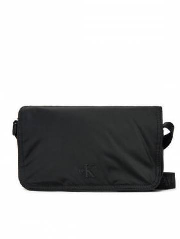 Calvin Klein Jeans Плоска сумка Over Webbing K50K512566 Чорний Calvin Klein Jeans Плоска сумка Over Webbing K50K512566 Чорний