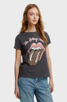 Женская серая футболка Pink Panther Серый L SPRINGFIELD 1383288