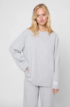 Женский светло-серый лонгслив Серый XS PRPY PWHOLSGOK0004