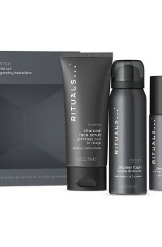 Подарочный набор для мужчин Rituals Homme (гель-пена для душа, 50 мл + скраб для лица, 70 мл + спрей-антиперспирант, 50 мл)