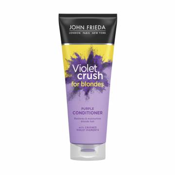 Кондиционер John Frieda Violet Crush For Blondes Purple Conditioner для нейтрализации желтизны волос, 250 мл Кондиционер John Frieda Violet Crush For Blondes Purple Conditioner для нейтрализации желтизны волос, 250 мл