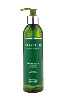 Шампунь Emmebi Italia BioNature Mineral Treatment Anti-Dandruff Shampoo против перхоти, с маслом чайного дерева, 250 мл