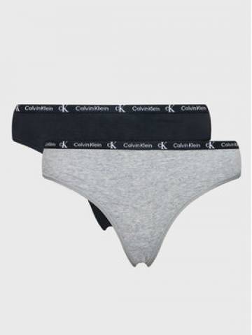 Calvin Klein Underwear Набір з 2 пар стрінгів 000QD3990E Кольоровий Calvin Klein Underwear Набір з 2 пар стрінгів 000QD3990E Кольоровий