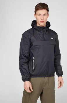 Мужской черный анорак Черный M Lonsdale 117113