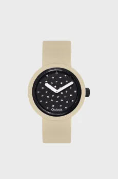 Женские черные часы O clock Черный S O bag OKLKAS00096