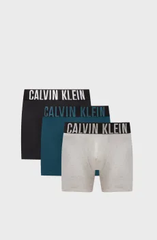 Мужские боксеры (3 шт) BOXER BRIEF Разноцветный S Calvin Klein 000NB3609A
