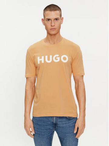 Hugo Футболка Dulivio 50467556 Оранжевий Regular Fit Hugo Футболка Dulivio 50467556 Оранжевий Regular Fit
