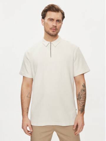 Wrangler Поло Rugby 112350413 Écru Relaxed Fit Wrangler Поло Rugby 112350413 Écru Relaxed Fit
