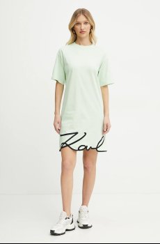 Хлопковое платье Karl Lagerfeld