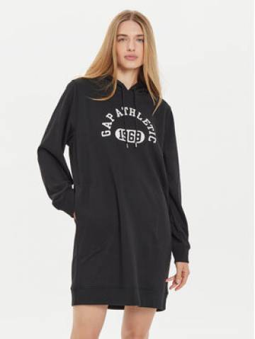 Gap Трикотажна сукня 498949-03 Чорний Relaxed Fit Gap Трикотажна сукня 498949-03 Чорний Relaxed Fit