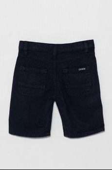 Детские шорты с примесью льна Guess