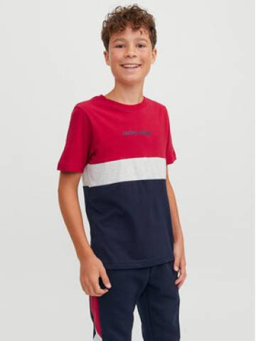 Jack&Jones Junior Футболка 12237430 Червоний Regular Fit Jack&Jones Junior Футболка 12237430 Червоний Regular Fit