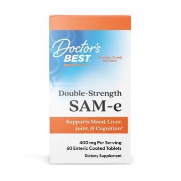 S-Аденозилметионин Doctors Best SAM-e 400 мг, 60 таблеток