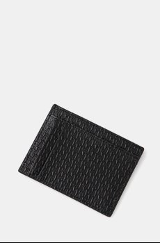 Кожаный чехол на карты Armani Exchange