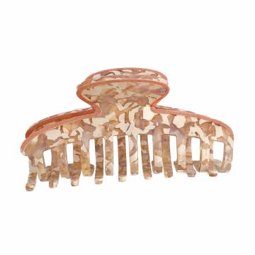 Заколка для волос Miso Краб, ракушка, карамель, розовая полоска, 9.5 см, 1 шт (N053/7) Заколка для волос Miso Краб, ракушка, карамель, розовая полоска, 9.5 см, 1 шт (N053/7)