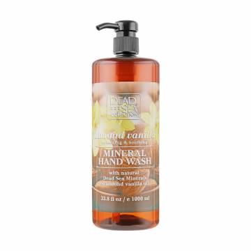 Жидкое мыло для рук Dead Sea Collection с минералами Мертвого моря и маслом миндаля и ванили, 1 л Жидкое мыло для рук Dead Sea Collection с минералами Мертвого моря и маслом миндаля и ванили, 1 л