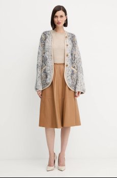 Шерстяная футболка BOSS Farbella