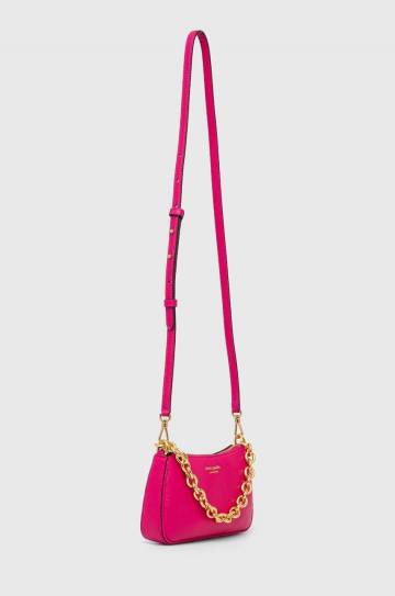 Кожаная сумочка Kate Spade цвет розовый KD908 Кожаная сумочка Kate Spade цвет розовый KD908