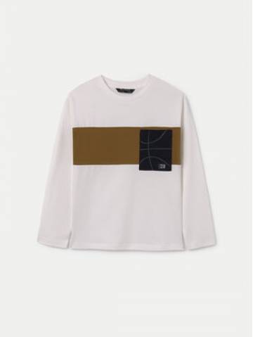 Mayoral Блузка 7084 Écru Regular Fit Mayoral Блузка 7084 Écru Regular Fit