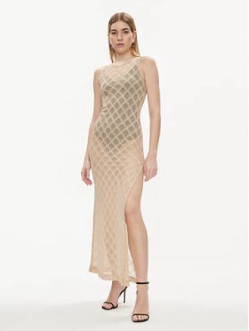 Liu Jo Літня сукня VA4002 J4666 Золотий Slim Fit Liu Jo Літня сукня VA4002 J4666 Золотий Slim Fit