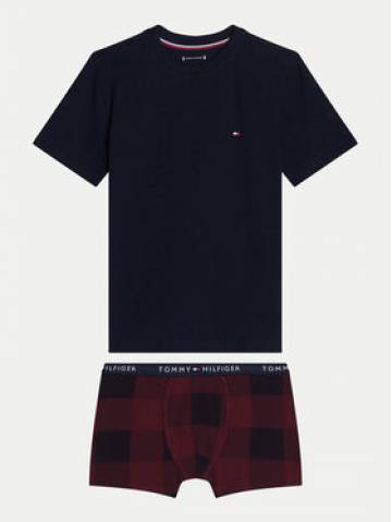 Tommy Hilfiger Піжама UB0UB00562 Cиній Regular Fit Tommy Hilfiger Піжама UB0UB00562 Cиній Regular Fit