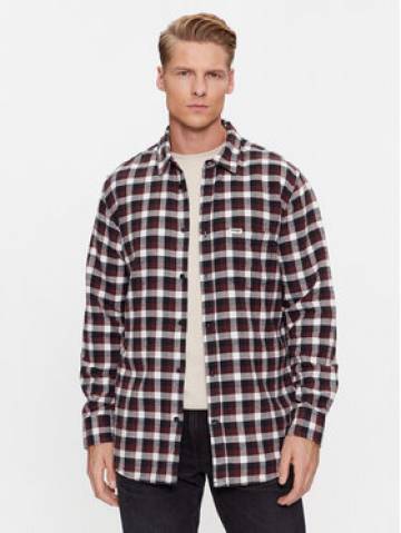 Wrangler Сорочка 112341071 Коричневий Relaxed Fit Wrangler Сорочка 112341071 Коричневий Relaxed Fit