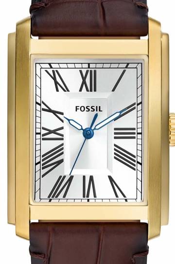 Часы Fossil мужской цвет золотой Часы Fossil мужской цвет золотой