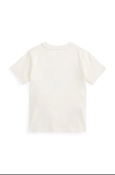 Детская хлопковая футболка Polo Ralph Lauren