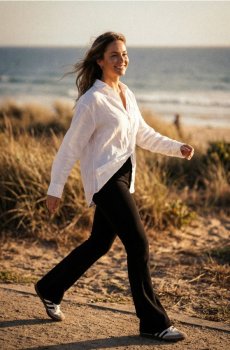 Розкльошені штани - чорний