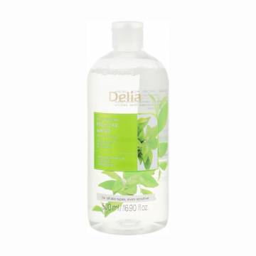 Очищающая мицеллярная вода Delia Cosmetics Green Tea Extract Micellar Water с экстрактом зеленого чая, 500 мл Очищающая мицеллярная вода Delia Cosmetics Green Tea Extract Micellar Water с экстрактом зеленого чая, 500 мл