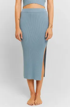 Женская голубая юбка Голубой M Tally Weijl SSKVIENDOR