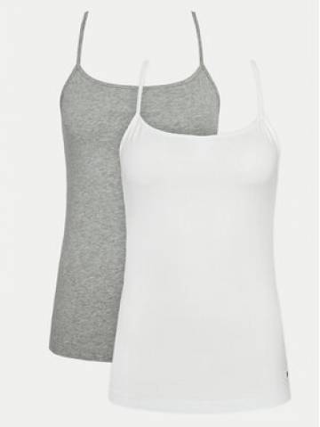 Tommy Hilfiger Набір 2 топів UW0UW04891 Сірий Slim Fit Tommy Hilfiger Набір 2 топів UW0UW04891 Сірий Slim Fit