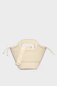 Женская белая сумка AVIATOR TULIP TOTE Белый ONESIZE Karl Lagerfeld A2W30045