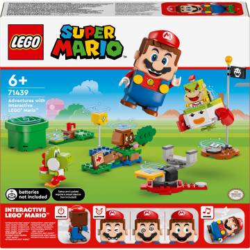 Конструктор LEGO Super Mario Пригоди з інтерактивним LEGO Маріо (71439) Конструктор LEGO Super Mario Пригоди з інтерактивним LEGO Маріо (71439)
