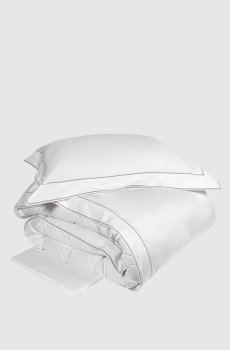 Белый комплект постельного белья ISOLA