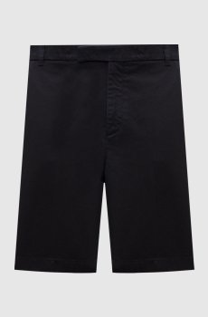 Синие шорты из хлопка