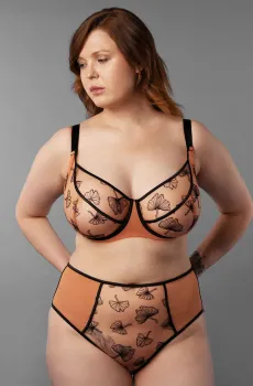 Женский оранжевый бюстгальтер Оранжевый 70E brabrabra SLZ24801011