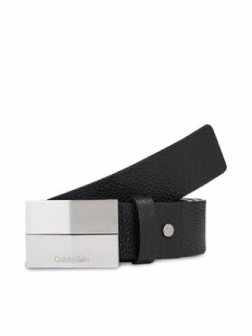 Calvin Klein Чоловічий ремінь Adj 2 Finish Plaque Pb K50K510935 Чорний Calvin Klein Чоловічий ремінь Adj 2 Finish Plaque Pb K50K510935 Чорний
