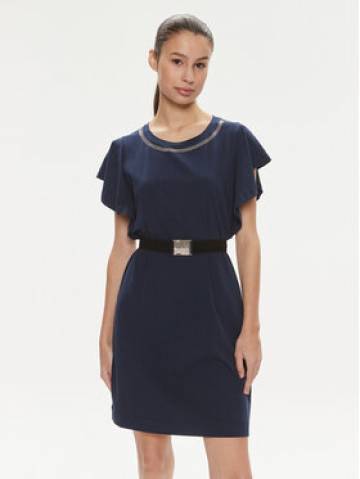 Liu Jo Повсякденна сукня TA4249 JS088 Cиній Regular Fit Liu Jo Повсякденна сукня TA4249 JS088 Cиній Regular Fit