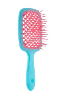 Расческа для волос Janeke Superbrush 1830 The Original Italian Patent Бирюзово-розовая