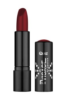 Питательная помада для губ с витамином Е Quiz Cosmetics Full Visage Lipstick 10 Supreme Brown, 4.2 г